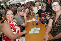 Gute Laune beim Festabend am Samstag.