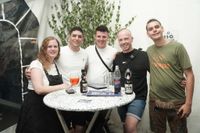 Gute Laune beim Festabend am Samstag.