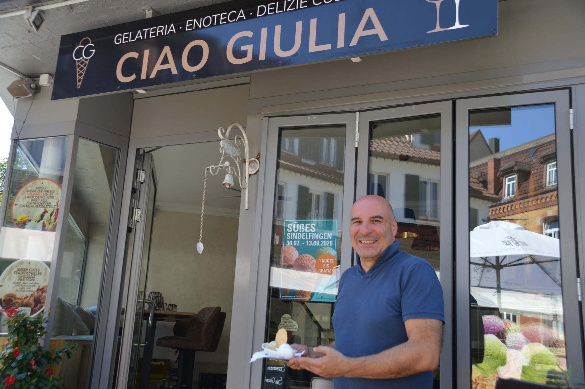 Benedetto Gamuzza, Inhaber „Ciao Giulia“ am Wettbachplatz.