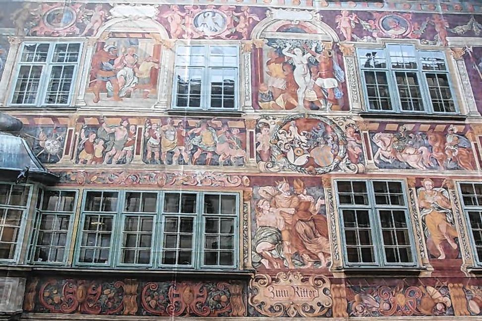 Die schweizer Partnerstadt Schaffhausen hat viel zu bieten.