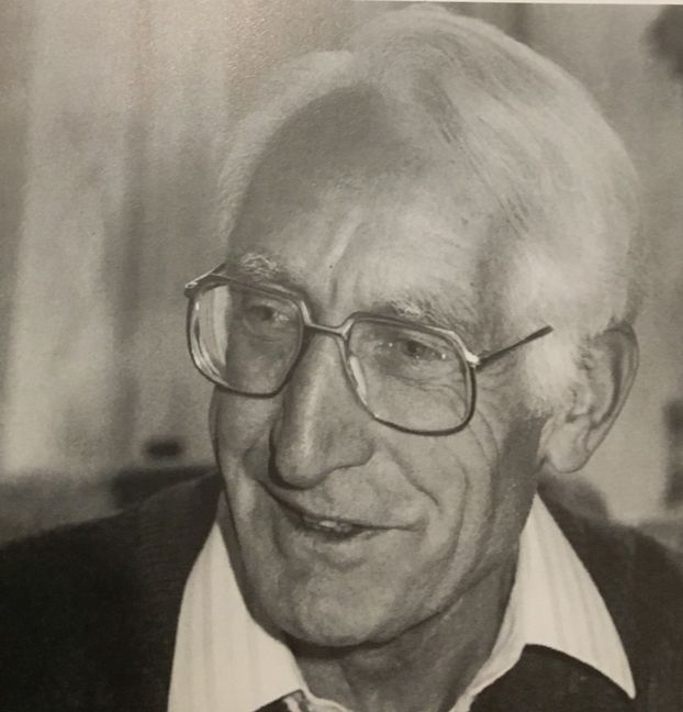 Stadtbaudirektor Hanns-Gottfried Kusch.                 Bild: aus der Autobiographie “Leben und Bauen”/z