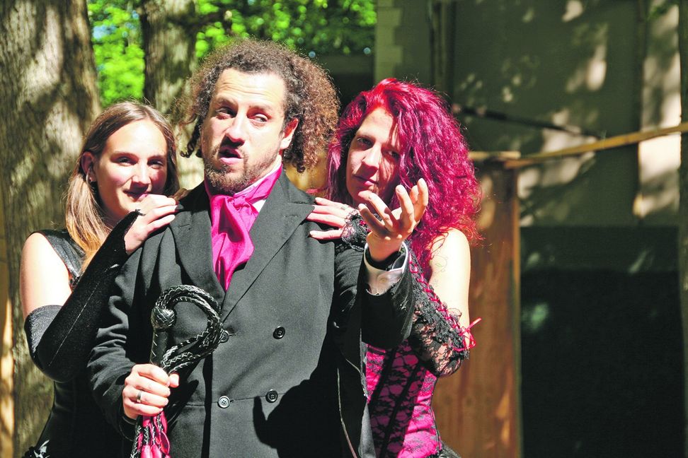 Das Abendstück des Renninger Naturtheaters ist in diesem Jahr die Vampirgeschichte von „Dracula“. Heute Abend findet bereits die nächste Vorstellung statt. Bild: z