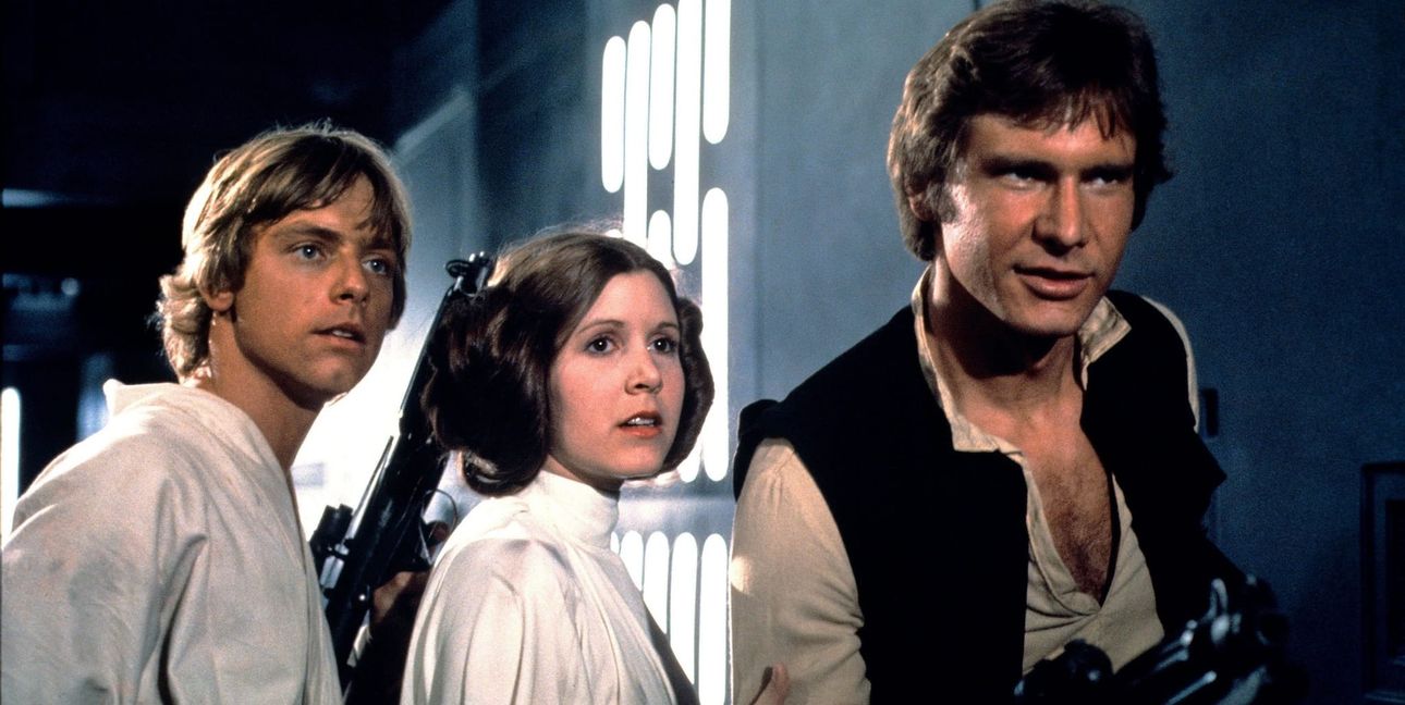 Früher „Krieg der Sterne“, heute „Star Wars: Eine neue Hoffnung“.