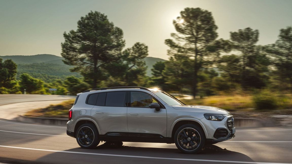 Der GLB EQ soll künftig Mercedes-Familien abholen.