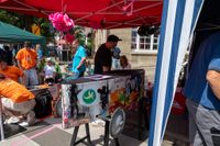 Buntes Treiben auf dem Holzgerlinger Stadtfest.