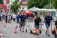 Buntes Treiben auf dem Holzgerlinger Stadtfest.