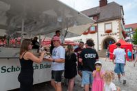 Buntes Treiben auf dem Holzgerlinger Stadtfest.