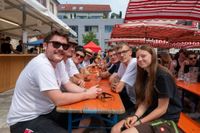 Buntes Treiben auf dem Holzgerlinger Stadtfest.