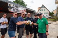 Buntes Treiben auf dem Holzgerlinger Stadtfest.