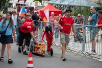 Buntes Treiben auf dem Holzgerlinger Stadtfest.