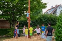 Buntes Treiben auf dem Holzgerlinger Stadtfest.