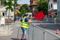 Buntes Treiben auf dem Holzgerlinger Stadtfest.