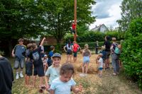 Buntes Treiben auf dem Holzgerlinger Stadtfest.