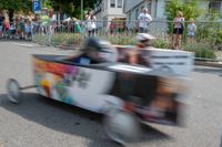 Buntes Treiben auf dem Holzgerlinger Stadtfest.