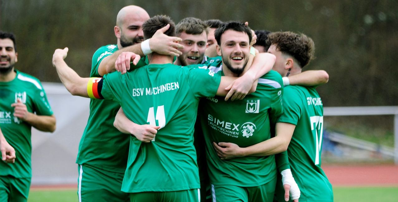 Die Maichinger Fußballer sind auf Erfolgskurs in der Landesliga. Bild: photostampe