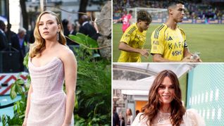 Schauspielerinnen Scarlett Johannson (links) und Keira Knightley sowie Fußballer Cristiano Ronaldo sind kürzlich 40 geworden.