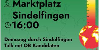 Am Freitag ist Treffpunkt auf dem Sindelfinger Marktplatz.