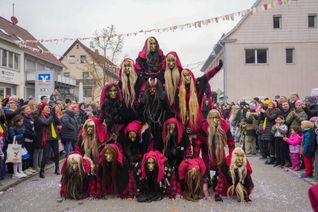 Der Umzug in Ehningen lockt jedes Jahr die Massen an.