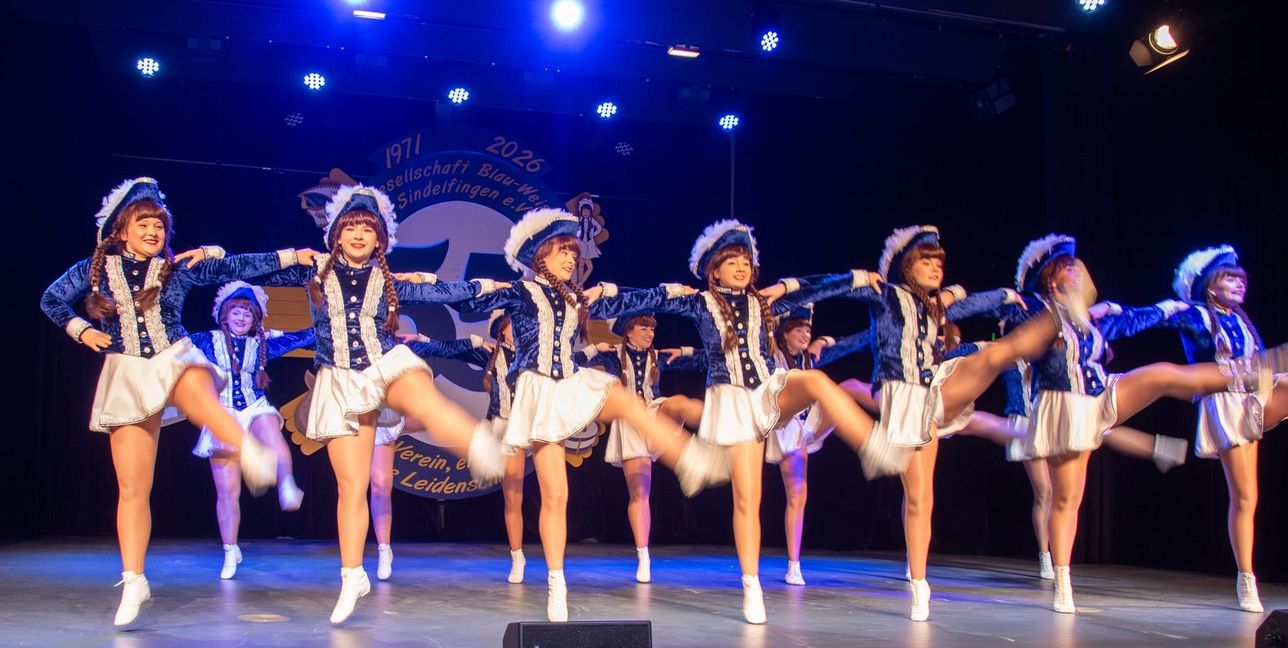 Zu den drei Gardengruppen des Vereins gehört auch die Juniorengarde.