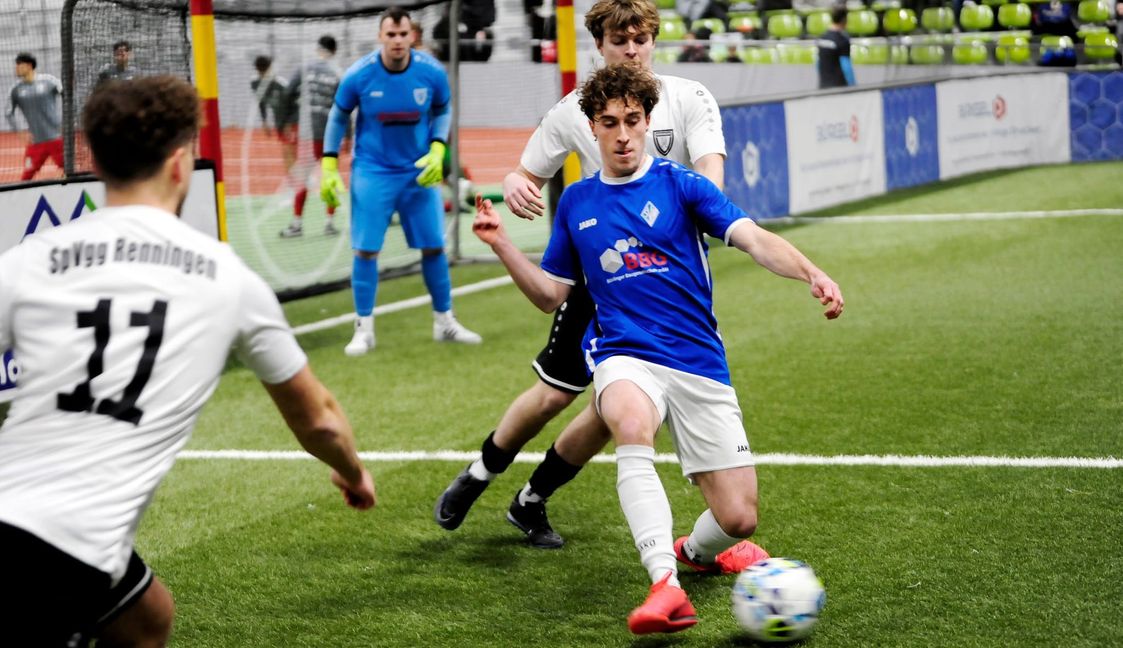 Für Dennis Traub und die SVB ist im Viertelfinale Endstation.