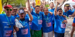 Leute, Leute: Impressionen vom Werk-Stadt-Lauf in Sindelfingen.