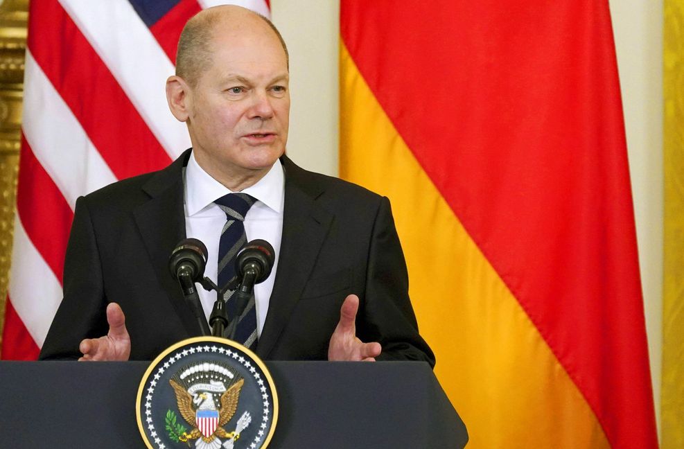 Bundeskanzler Olaf Scholz hat den Namen der Pipeline in Washington nicht erwähnt.