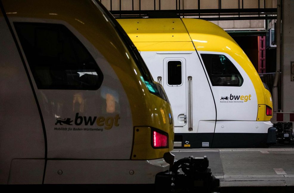 Alle Züge stehen still, wenn es die Gewerkschaft will. Es wird gestreikt.