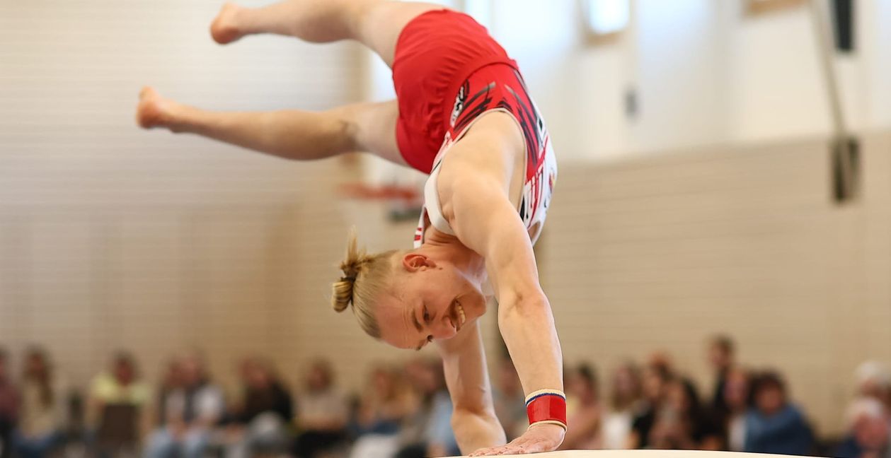 Luis Weiß von der WTG Heckerngäu beim Sprumg.