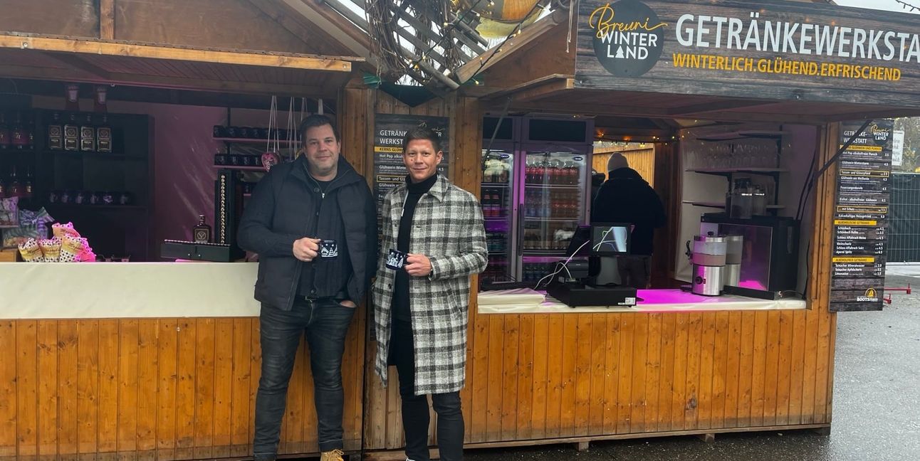 Freuen sich auf viele Besucher (von links): Tobias Faude und Andreas Pohl.