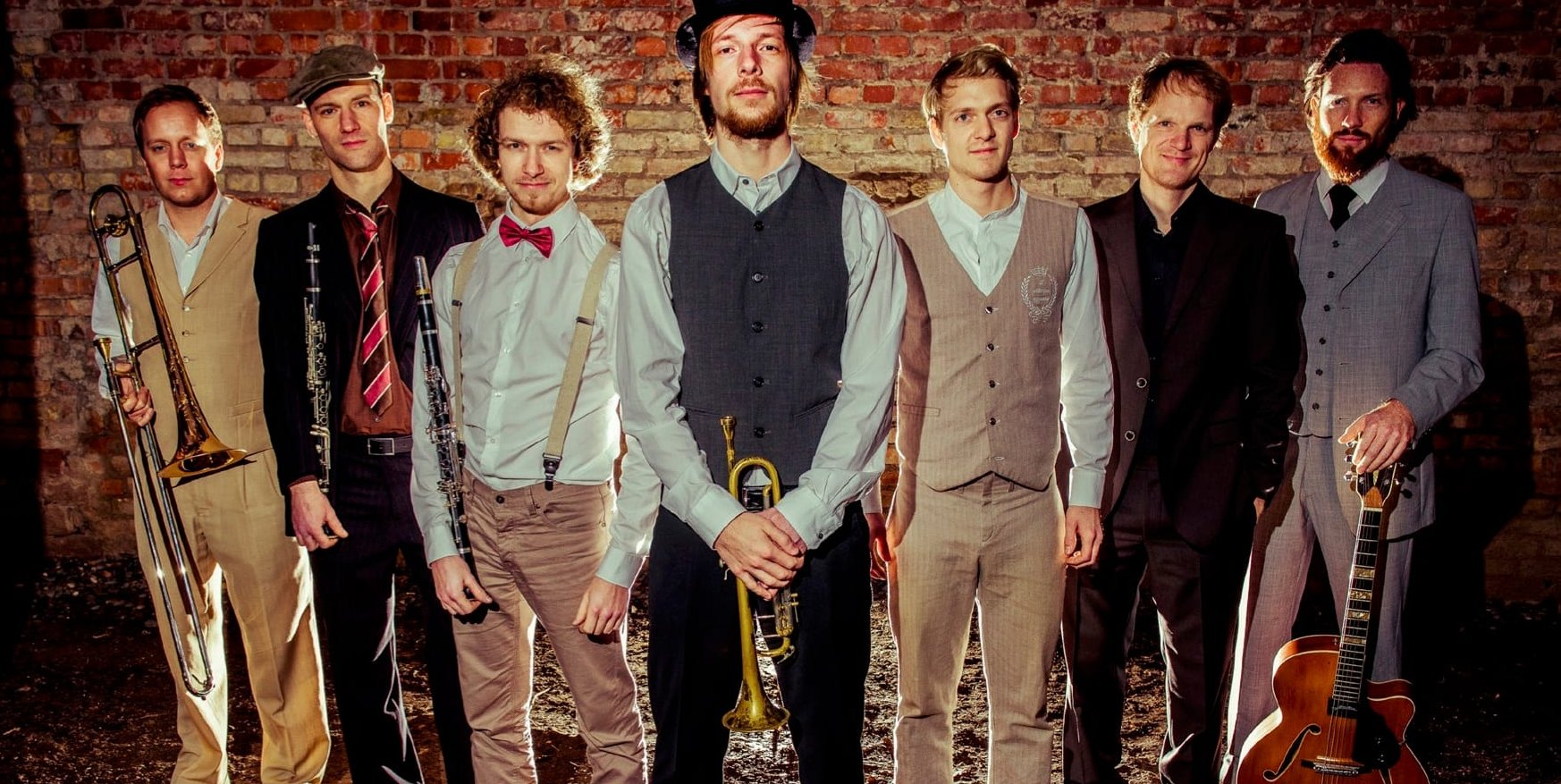 Das „Little Vintage Orchestra“ spielt in Böblingen.
