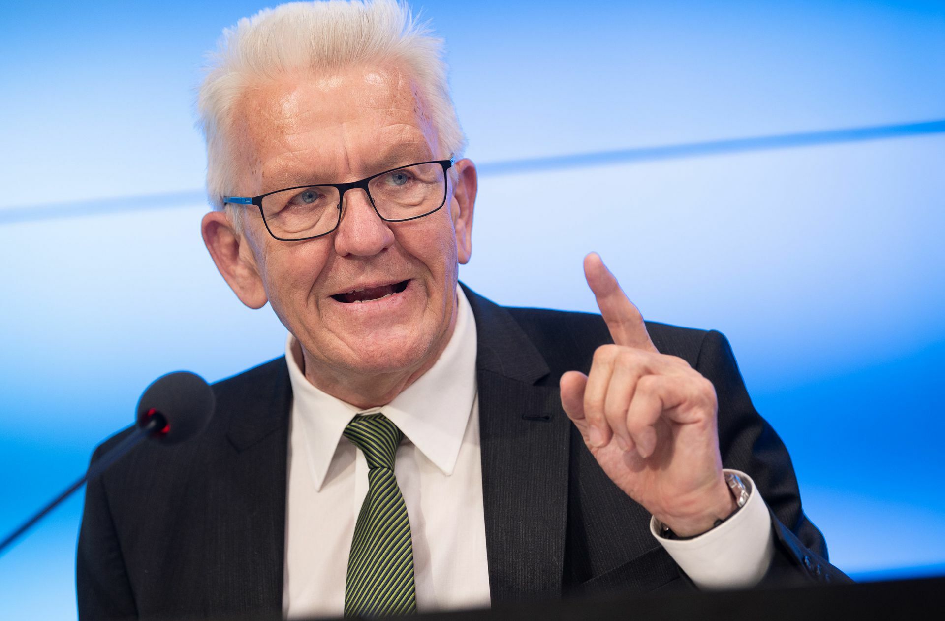 Ministerpräsident Winfried Kretschmann: Rassismus-Studie? Nein, danke!