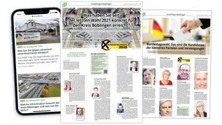 Die SZ/BZ hat zur Bundestagswahl ein großes Infopaket geschnürt.