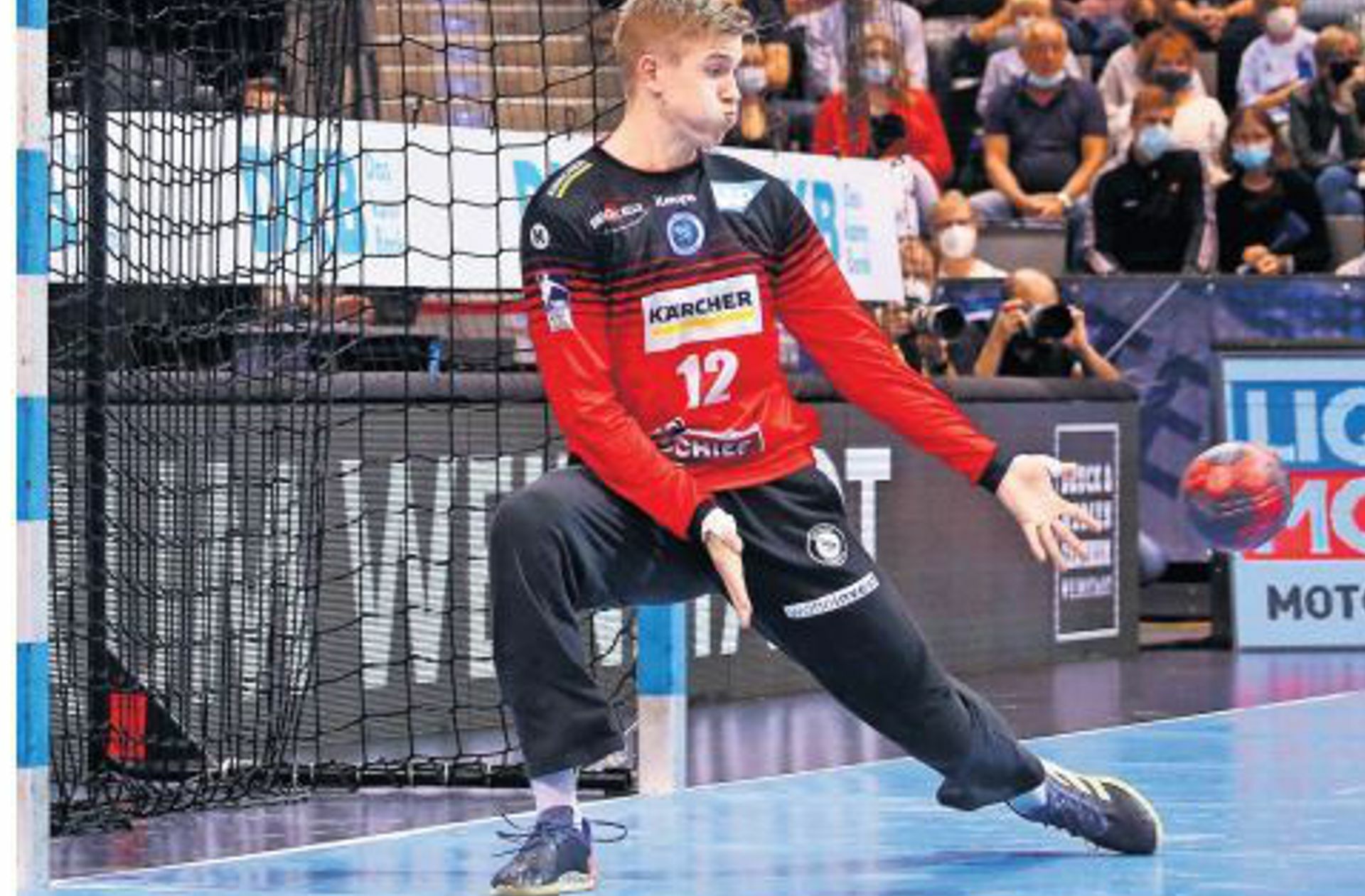 Tobias Thulin  fehlt dem Handball-Bundesligisten TVB Stuttgart coronabedingt im Spiel   gegen den THW Kiel.