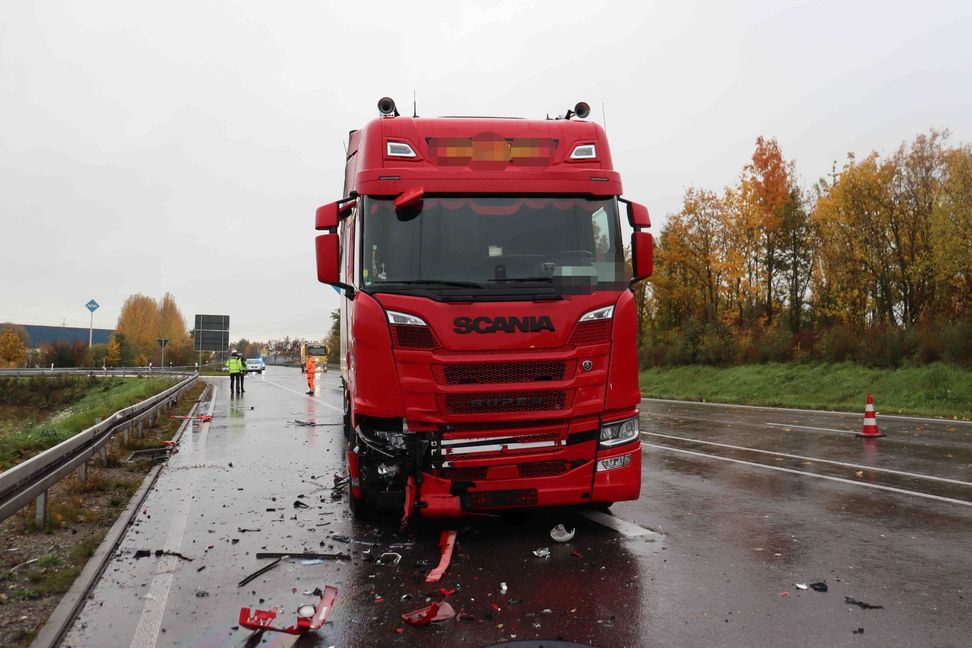 Tödlicher Unfall auf der Bundesstraße.