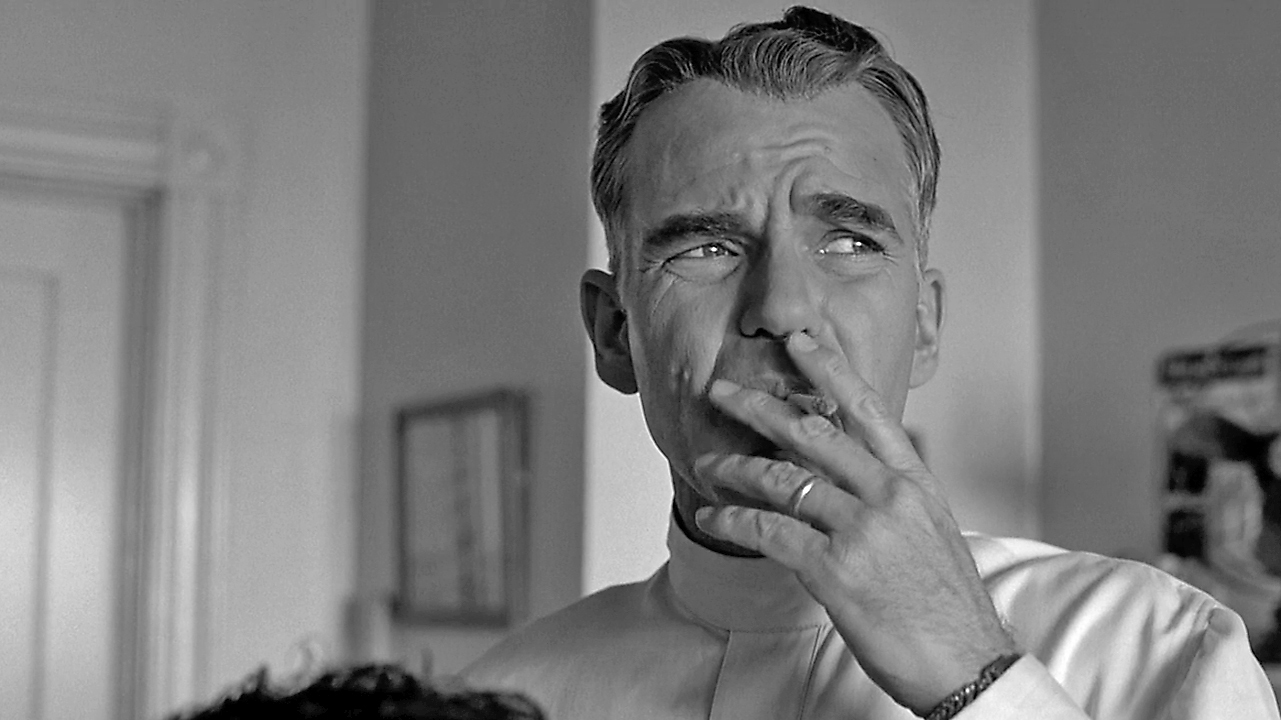 Fast wie in einem Krimi aus den 40ern. Aber „The Man Who Wasn't There“ mit Billy Bob Thornton als Frisör ist von den Coen-Brüdern aus dem Jahr 2001.    Bild: z