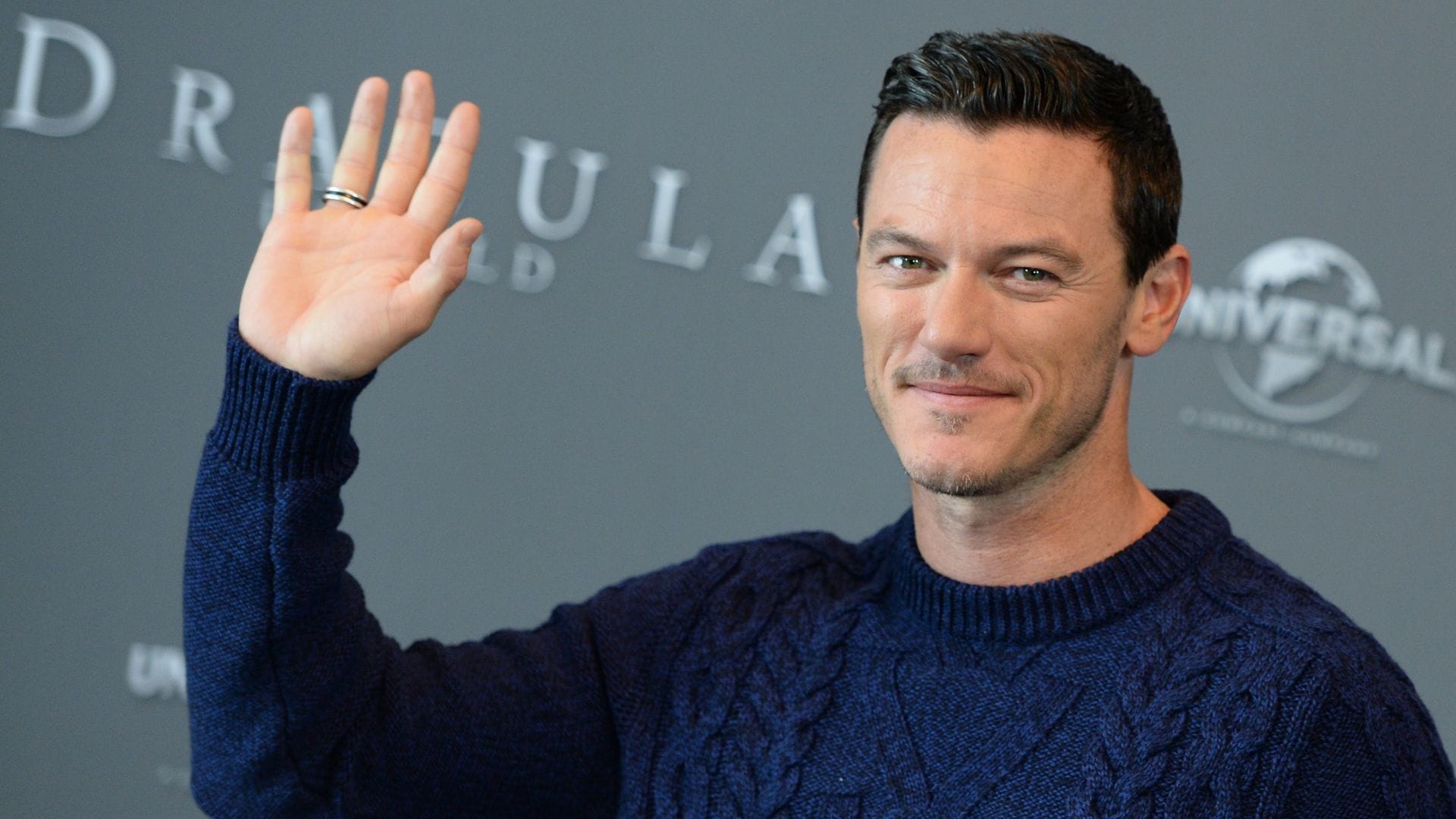 Der britische Schauspieler Luke Evans 2014 bei einem Photocall zum Film "Dracula Untold". (Archivbild)