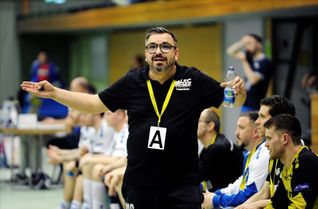 Marco Cece, Trainer der HSG Böblingen/Sindelfingen.