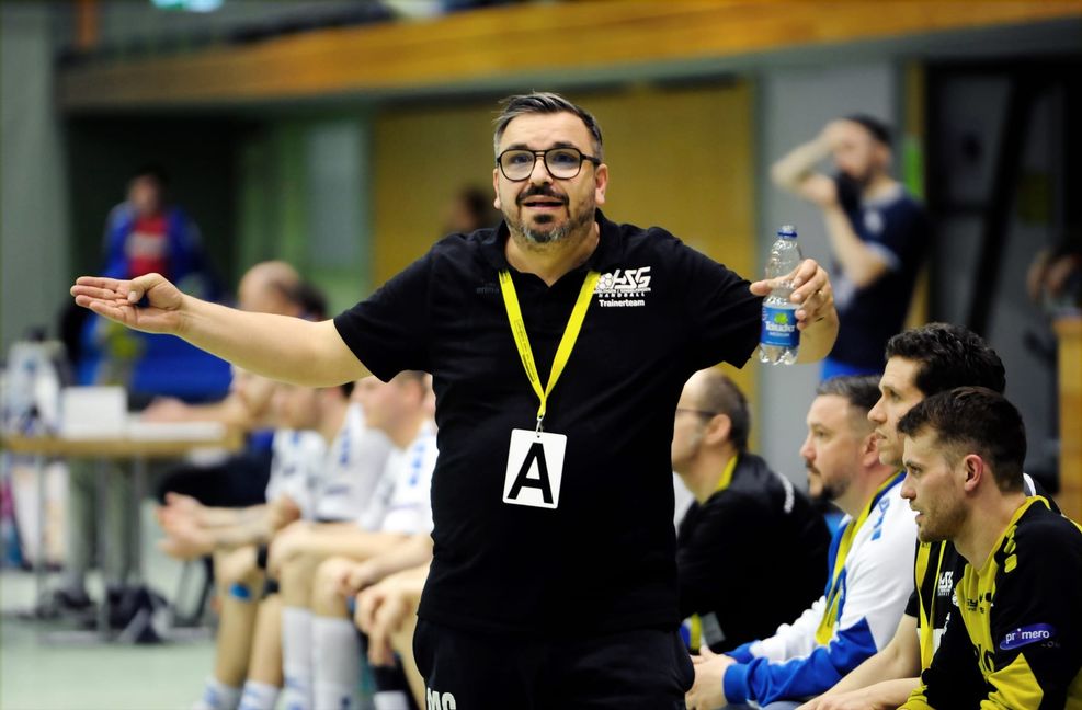 Marco Cece, Trainer der HSG Böblingen/Sindelfingen.