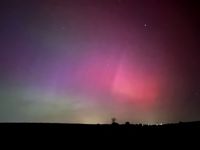 Polarlichter bei Böblingen und Holzgerlingen.