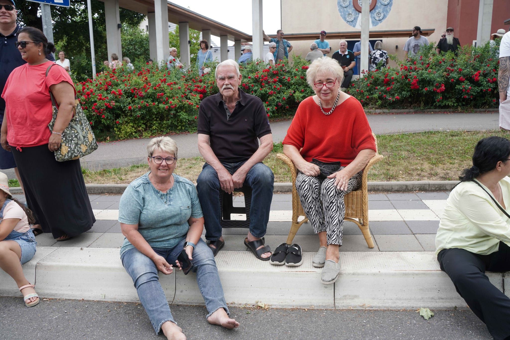 Der historische Festumzug war der Höhepunkt des Maichinger Festwochenendes.