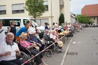 Der historische Festumzug war der Höhepunkt des Maichinger Festwochenendes.