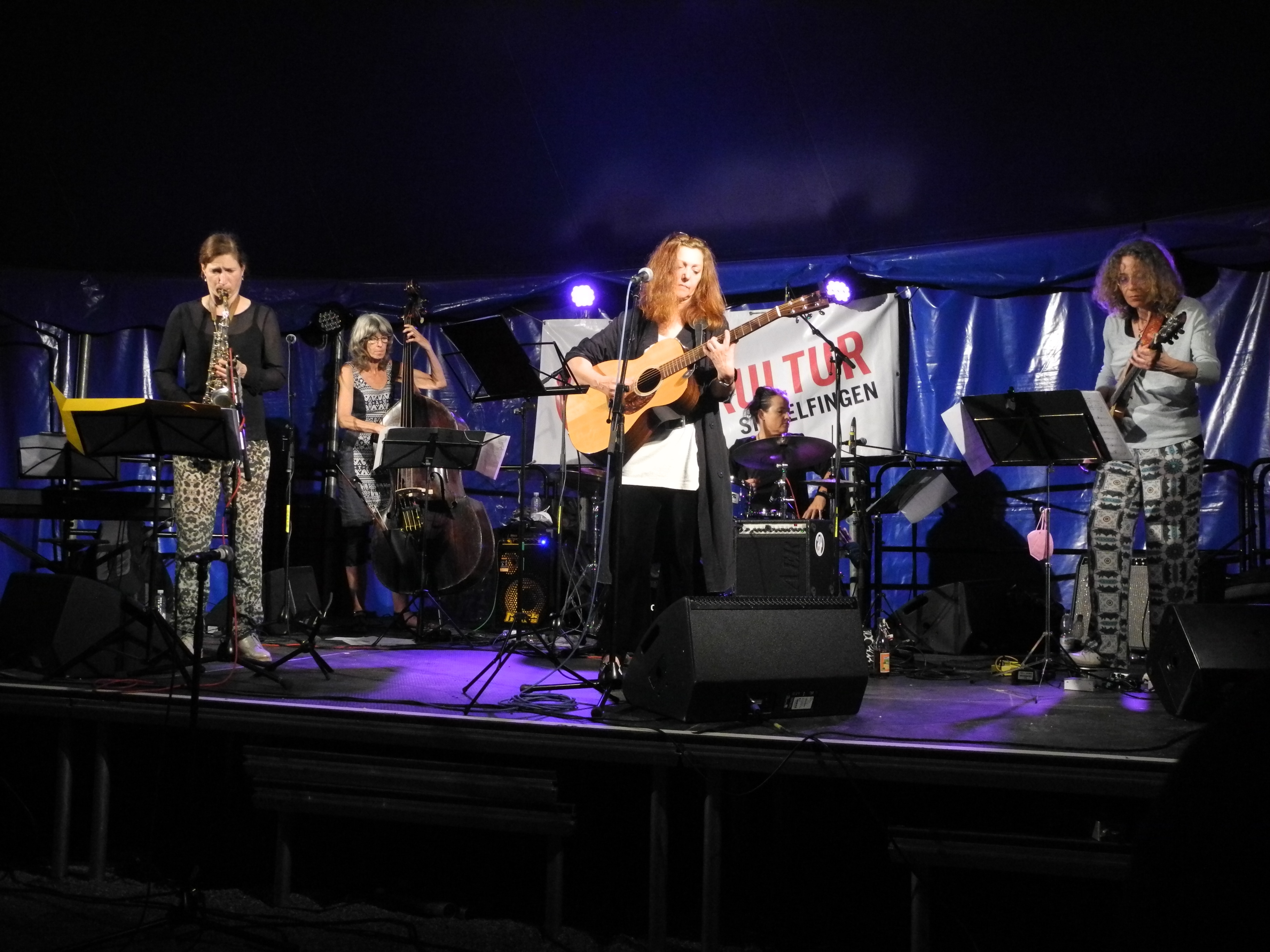 Mit der Ladys Jazz Night sind die 7. Sindelfinger Jazztage swingend zu Ende gegangen.                   Bild: Volkmann