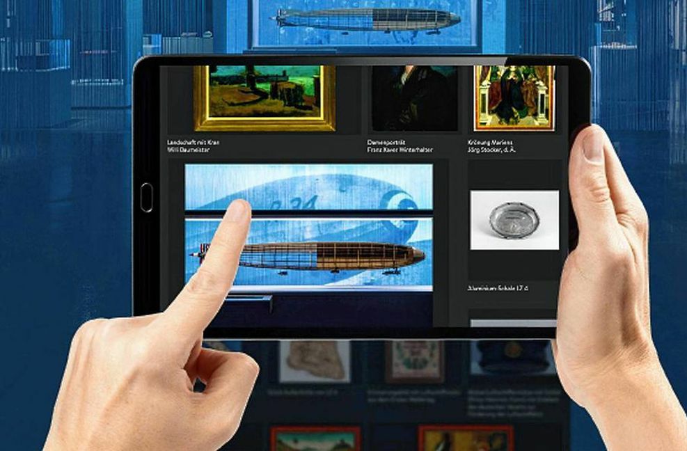 Vorreiter in Sachen digitales Museum: Zeppelinmuseum Friedrichshafen. Bild: z