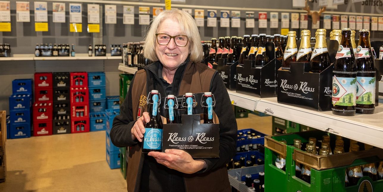 Dass Ordnung in den Regalen herrscht, war für Brigitte Klauss immer Ehrensache.