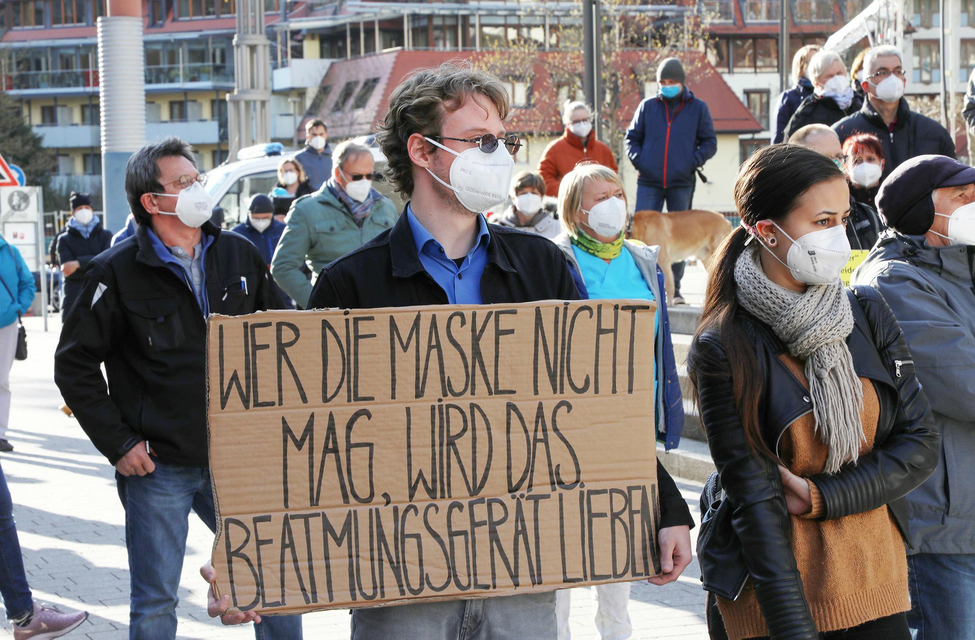 Szene einer Demonstration Foto: /UFUK ARSLAN