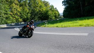 Motorradfahrer in Bayern - der Freistaat hat die höchste Dichte an zweirädrigen Kfz.