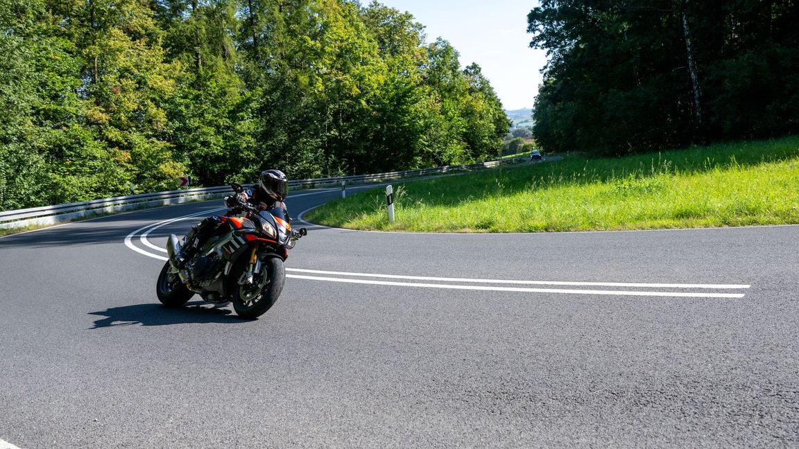 Motorradfahrer in Bayern - der Freistaat hat die höchste Dichte an zweirädrigen Kfz.