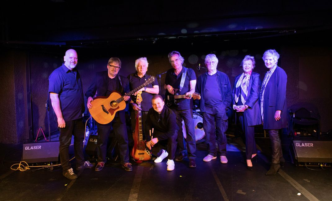 Ingo Sika, Joachim Kupke, Herbert Renz, Alexander Schumacher, Reiner Pfleiderer, Werner Schumacher, Sabine Duffner, Sarah Kupke (von links).