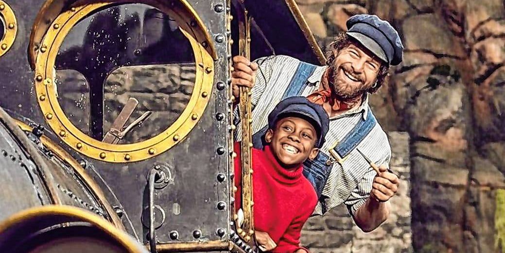 Freunde fürs Leben: Solomon Gordon und Henning Baum als „Jim Knopf und Lukas der Lokomotivführer“.