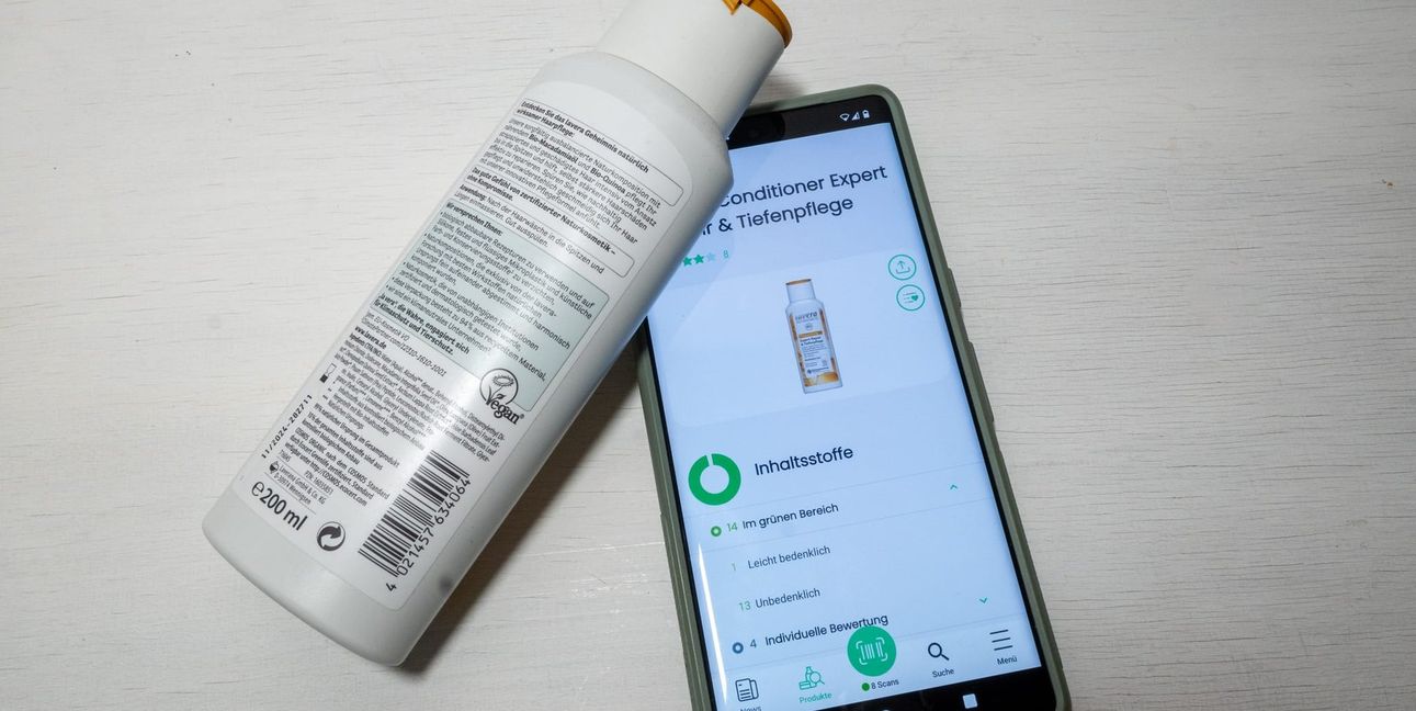 Mit einer App Umweltfreundlichkeit von Kosmetika überprüfen. Nüßle